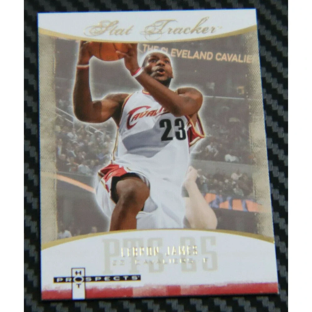 2007-08‎ HOOPS HOT PROSPECTS LEBRON JAMES STAT TRACKER